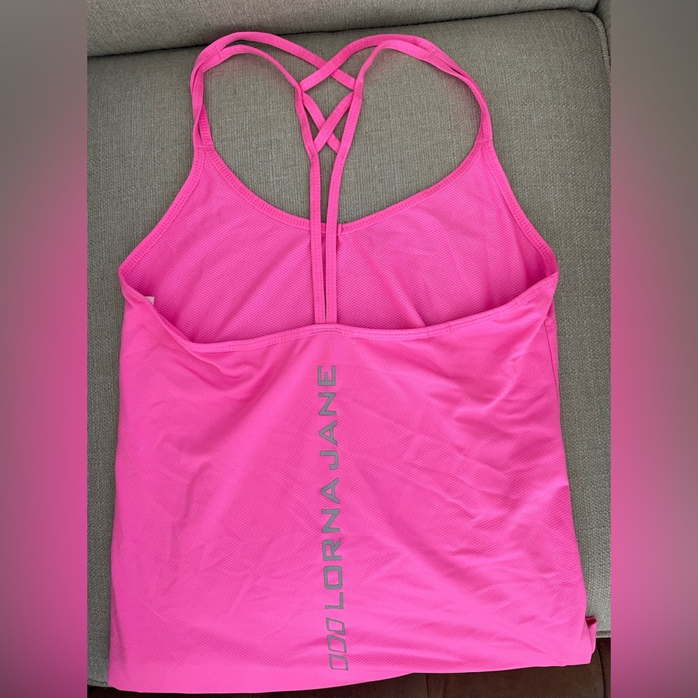 Pink athletic top